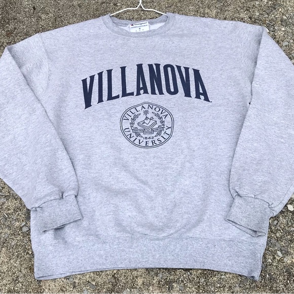 Champion Other - Champion Sweatshirt Villanova Gray Pullover Crewneck Mens Medium College